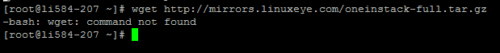 wget命令出错 wget命令出错